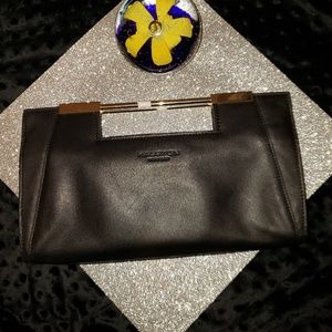 Authentic Halston Heritage Genuine Leather Clutch